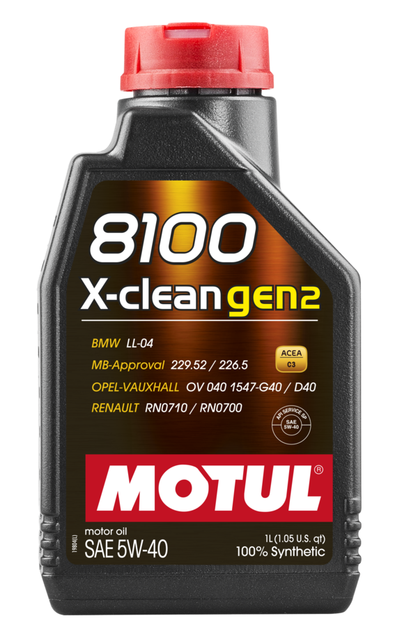 MOTUL 8100 X-CLEAN GEN2 5W40 1L